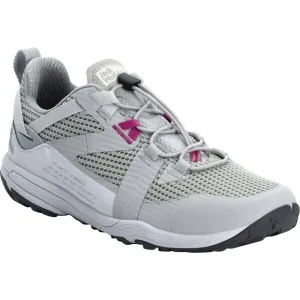 Jack Wolfskin SPIRIT LOW W Dámska treková obuv, sivá, veľkosť