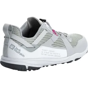 Jack Wolfskin SPIRIT LOW W Dámska treková obuv, sivá, veľkosť