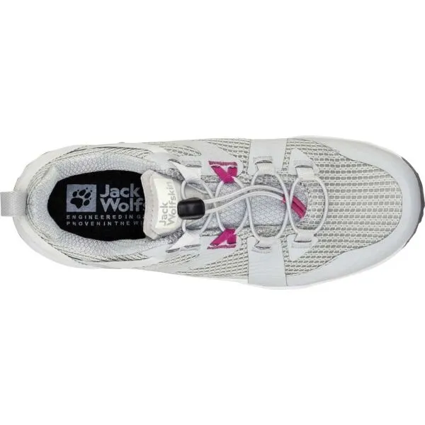 Jack Wolfskin SPIRIT LOW W Dámska treková obuv, sivá, veľkosť