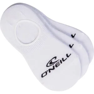 O'Neill FOOTIE ONEILL WHITE 3P Unisex ponožky, biela, veľkosť 43-46