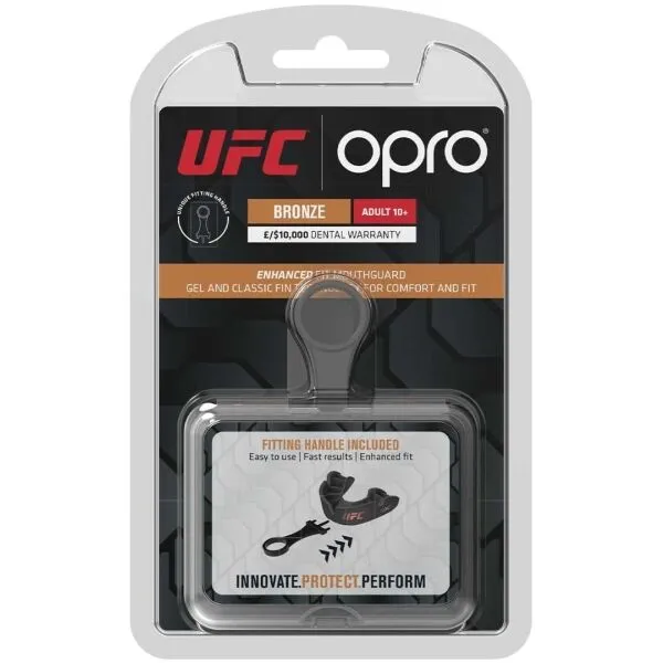 Opro BRONZE UFC Chránič zubov, čierna, veľkosť