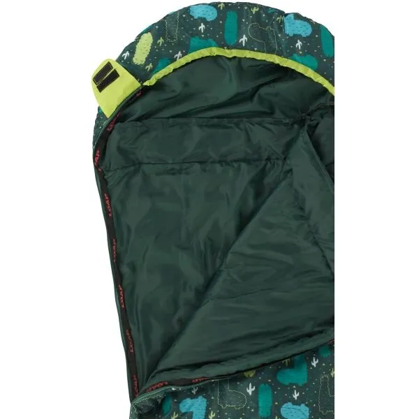 LOAP INNOX LAMA Detský spací vak, zelená, veľkosť 160 cm - pravý zips