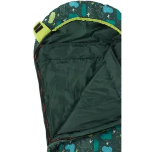 LOAP INNOX LAMA Detský spací vak, zelená, veľkosť 160 cm - pravý zips