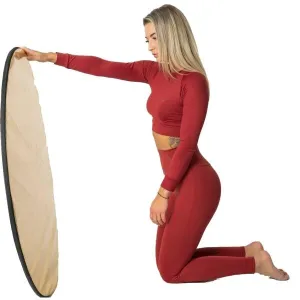 GoldBee Crop-Top BeClassic Brick Red Velikost: L