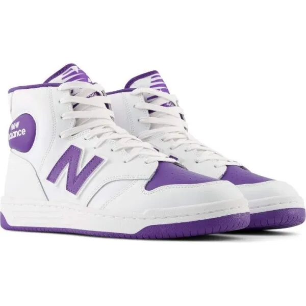 New Balance BB480SCE Pánska voľnočasová obuv, biela, veľkosť 43