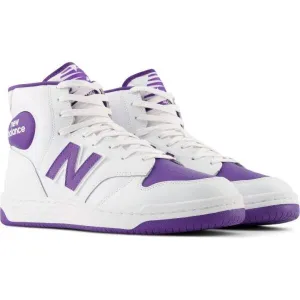 New Balance BB480SCE Pánska voľnočasová obuv, biela, veľkosť 43