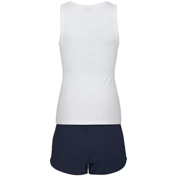 Fila FPS4122  Tank Jersey Rib / Pant French Terry White/Blue L Fitness bielizeň