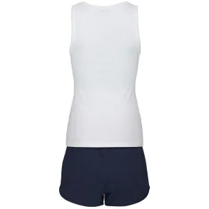 Fila FPS4122  Tank Jersey Rib / Pant French Terry White/Blue L Fitness bielizeň