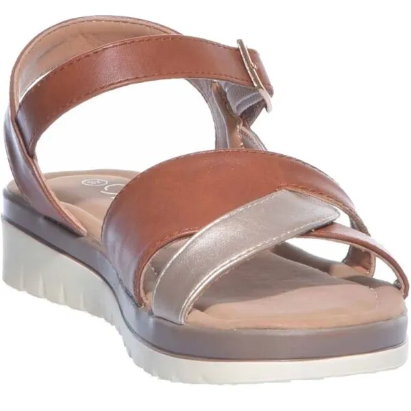 Avenue ALYSON Dámske sandále, hnedá, veľkosť