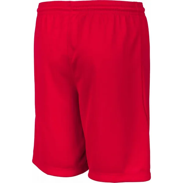 Nike DRI-FIT PARK 3 JR TQO Chlapčenské futbalové šortky, červená, veľkosť