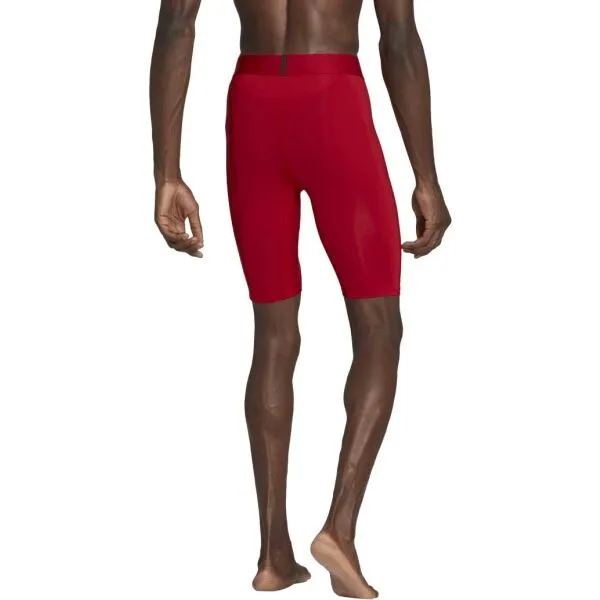 adidas TF SHO TIGHT Pánske spodné šortky, červená, veľkosť