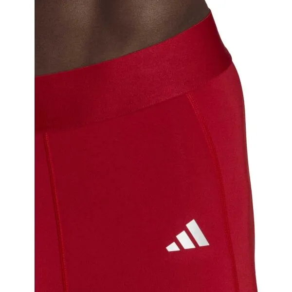 adidas TF SHO TIGHT Pánske spodné šortky, červená, veľkosť
