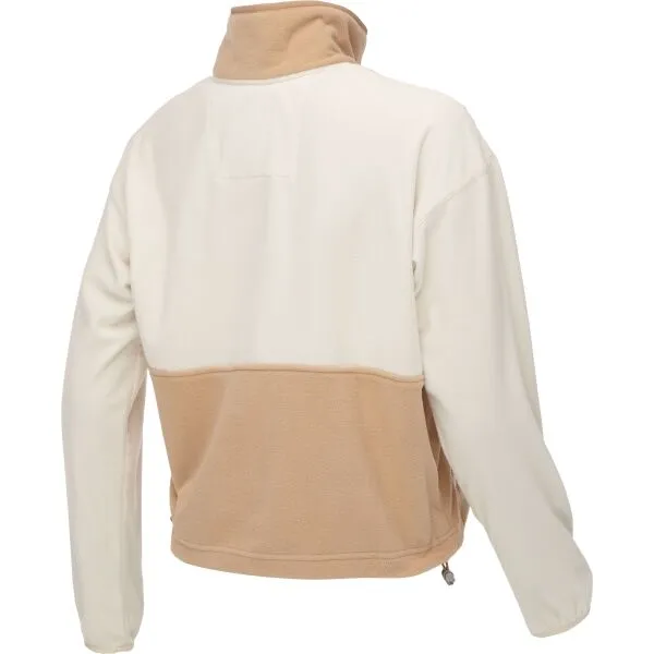Columbia W BACK BOWL FLEECE Dámska mikina, béžová, veľkosť