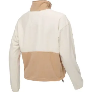 Columbia W BACK BOWL FLEECE Dámska mikina, béžová, veľkosť