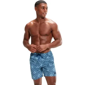 Speedo printed leisure 18 watershort blue tack/ammonite s - uk32