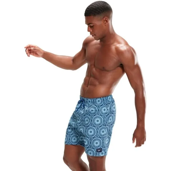 Speedo printed leisure 18 watershort blue tack/ammonite s - uk32