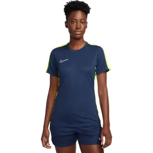 Nike DRI-FIT ACADEMY Dámske futbalové tričko, tmavo modrá, veľkosť