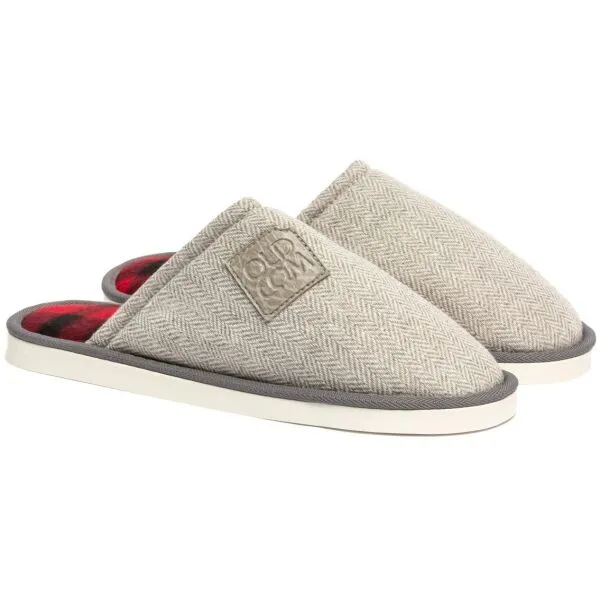 Oldcom LUX HOME Unisex papuče, sivá, veľkosť