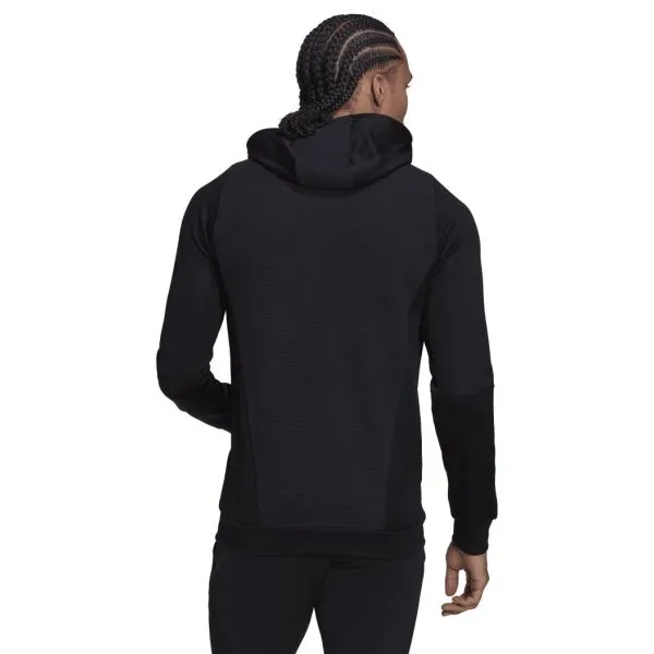adidas TIRO 23 COMPETITION HOODY Pánska futbalová mikina, čierna, veľkosť