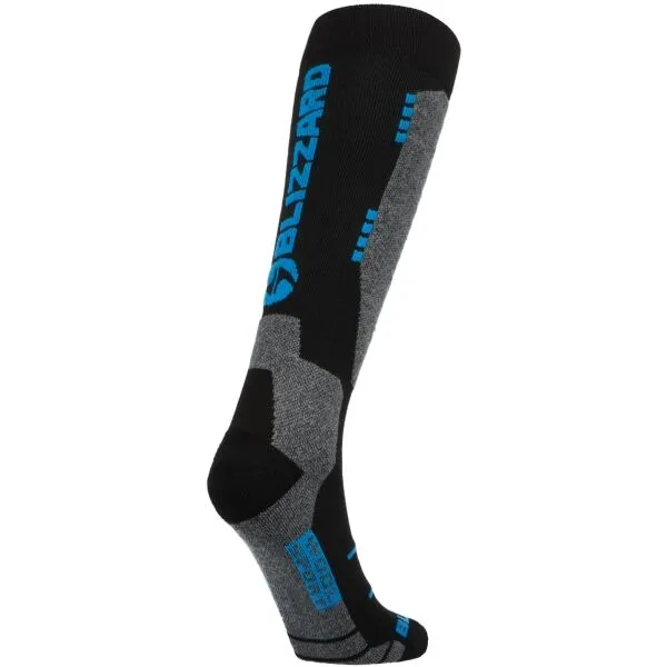Blizzard WOOL SPORT SKI SOCKS Lyžiarske podkolienky, čierna, veľkosť