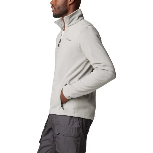 Columbia FAST TREK LIGHT FULL ZIP FLEECE Pánska mikina, sivá, veľkosť