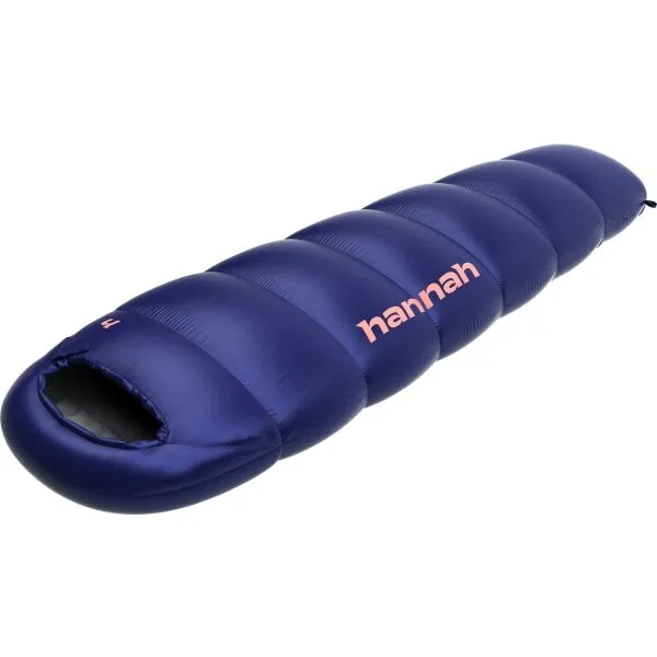 Hannah RAMBL W Dámsky spací vak, tmavo modrá, veľkosť 200 cm - ľavy zips