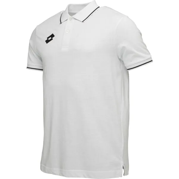 Lotto ELITE POLO PL Pánske tričko polo, biela, veľkosť
