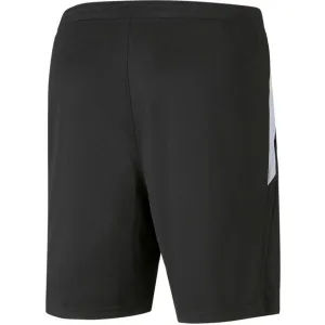 Puma TEAM LIGA TRAINING SHORTS Pánske futbalové kraťasy, čierna, veľkosť