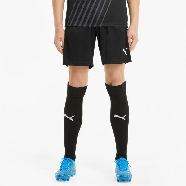 Puma TEAM LIGA TRAINING SHORTS Pánske futbalové kraťasy, čierna, veľkosť