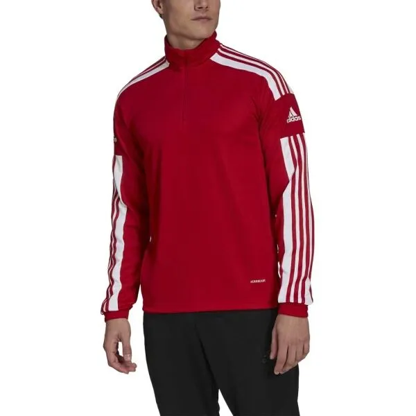 adidas SQUADRA21 TRAINING TOP Pánska futbalová mikina, červená, veľkosť