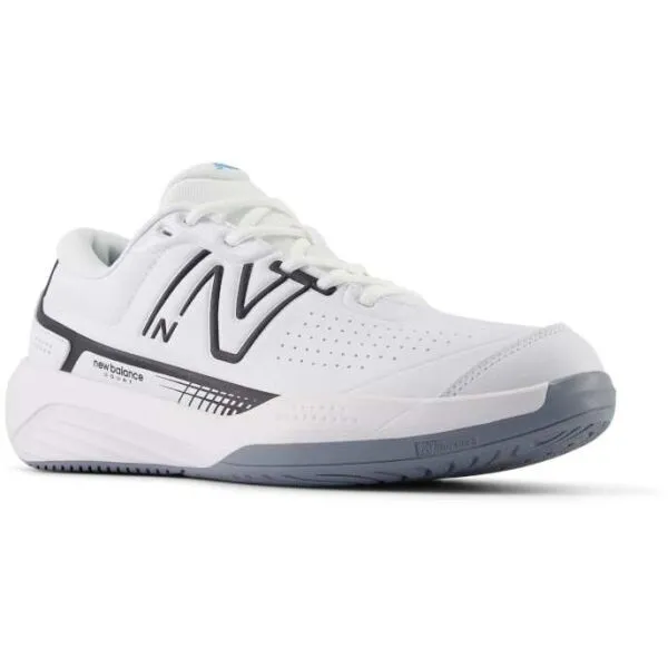 New Balance 696V5 Pánska tenisová obuv, biela, veľkosť 44