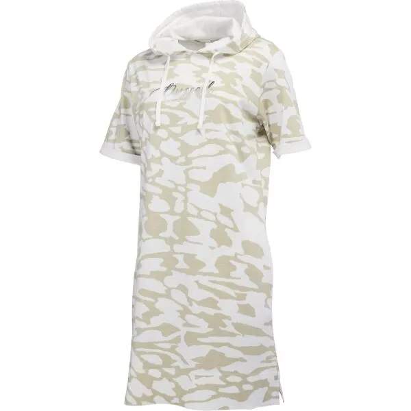 Russell Athletic DRESS HOOD W Dámske šaty, biela, veľkosť