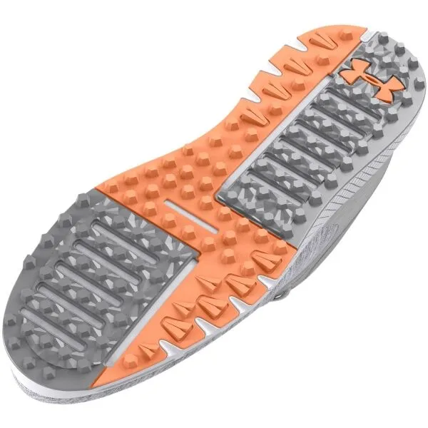 Under Armour CHARGED BREATHE2 KNIT SL W Dámska golfová obuv, sivá, veľkosť 39