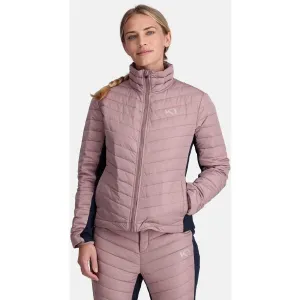 KARI TRAA EVA DOWN JACKET Dámska páperová izolačná bunda, ružová, veľkosť
