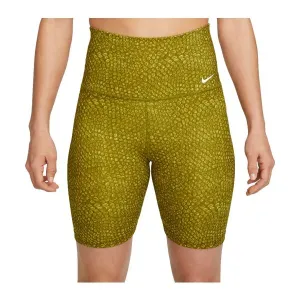 Nike ONE HR 7IN SHORT AOP Dámske šortky, žltá, veľkosť