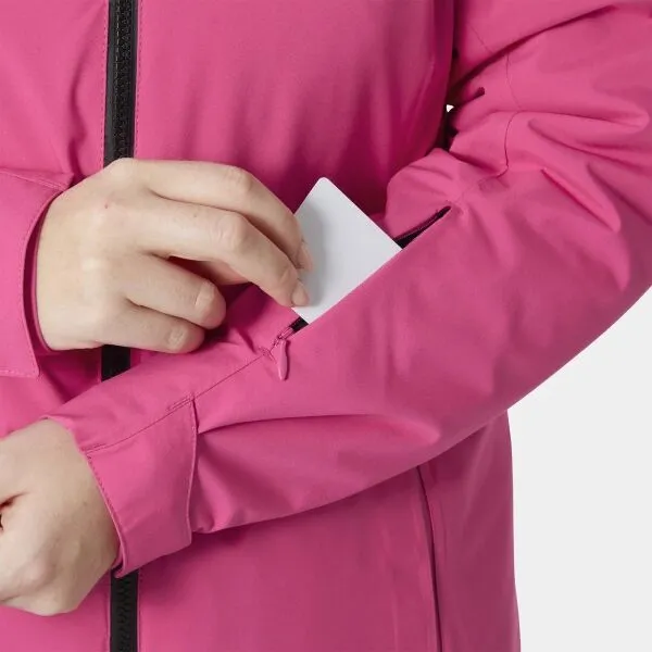 Helly Hansen MOTIONISTA LIFALOFT W Dámska lyžiarska bunda, ružová, veľkosť