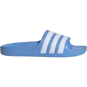 adidas ADILETTE AQUA K Detské šľapky, modrá, veľkosť 38