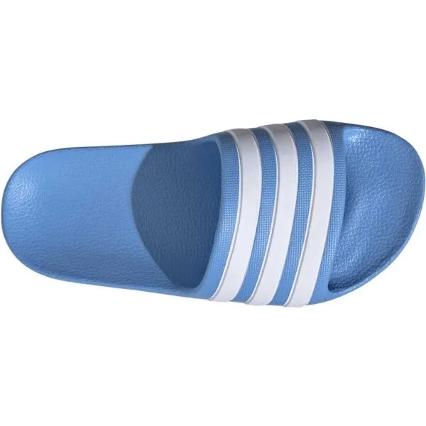 adidas ADILETTE AQUA K Detské šľapky, modrá, veľkosť