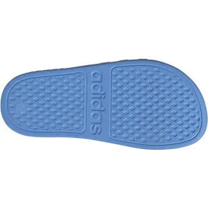 adidas ADILETTE AQUA K Detské šľapky, modrá, veľkosť