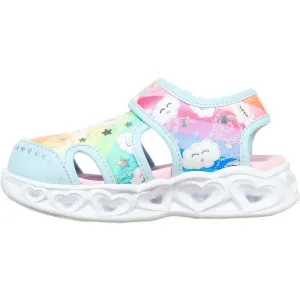 Skechers HEART LIGHTS SANDALS-CUTIE CLOUDS Dievčenské sandále, mix, veľkosť