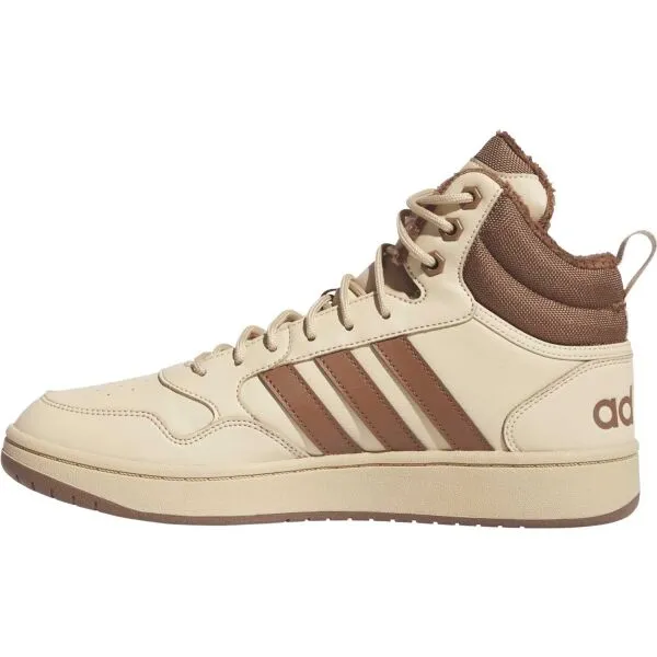 adidas HOOPS 3.0 MID WTR Pánske tenisky, béžová, veľkosť 46