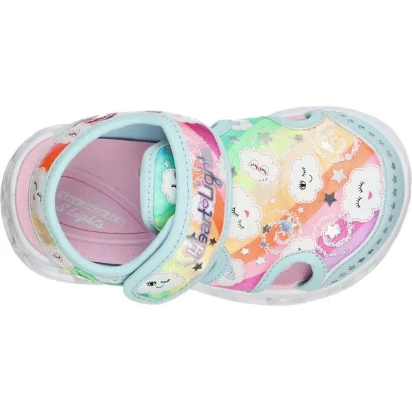 Skechers HEART LIGHTS SANDALS-CUTIE CLOUDS Dievčenské sandále, mix, veľkosť