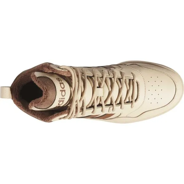 adidas HOOPS 3.0 MID WTR Pánske tenisky, béžová, veľkosť 46