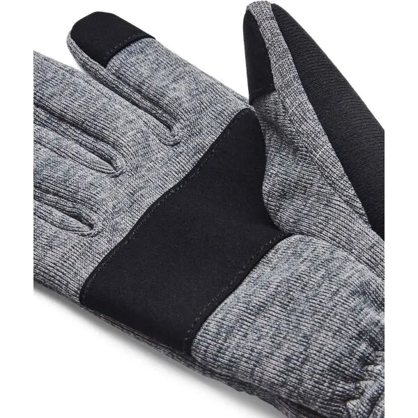Under Armour STORM FLEECE GLOVES Pánske rukavice, sivá, veľkosť S
