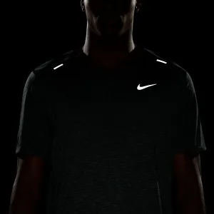 Nike DF RISE 365 SS Pánske bežecké tričko, zelená, veľkosť