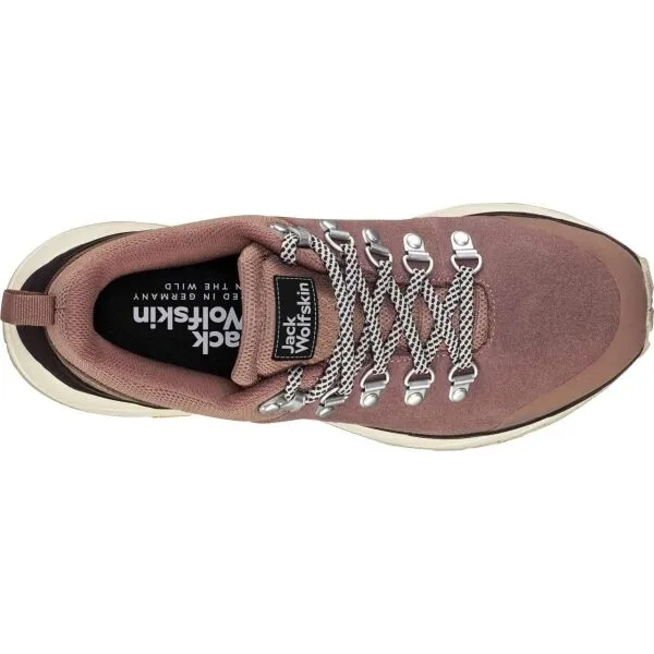 Jack Wolfskin TERRAVENTURE URBAN LOW W Dámska treková obuv, ružová, veľkosť