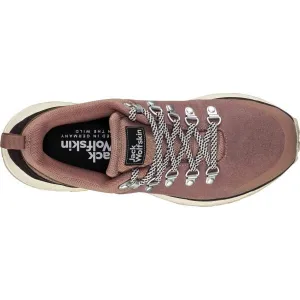Jack Wolfskin TERRAVENTURE URBAN LOW W Dámska treková obuv, ružová, veľkosť