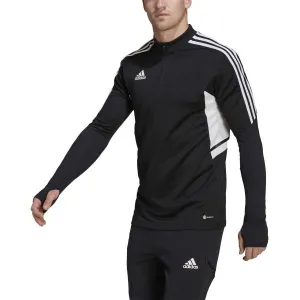 adidas CON22 TR TOP Pánska futbalová mikina, čierna, veľkosť