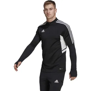 adidas CON22 TR TOP Pánska futbalová mikina, čierna, veľkosť