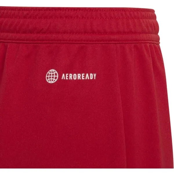 adidas ENT22 SHO Y Juniosrské futbalové šortky, červená, veľkosť